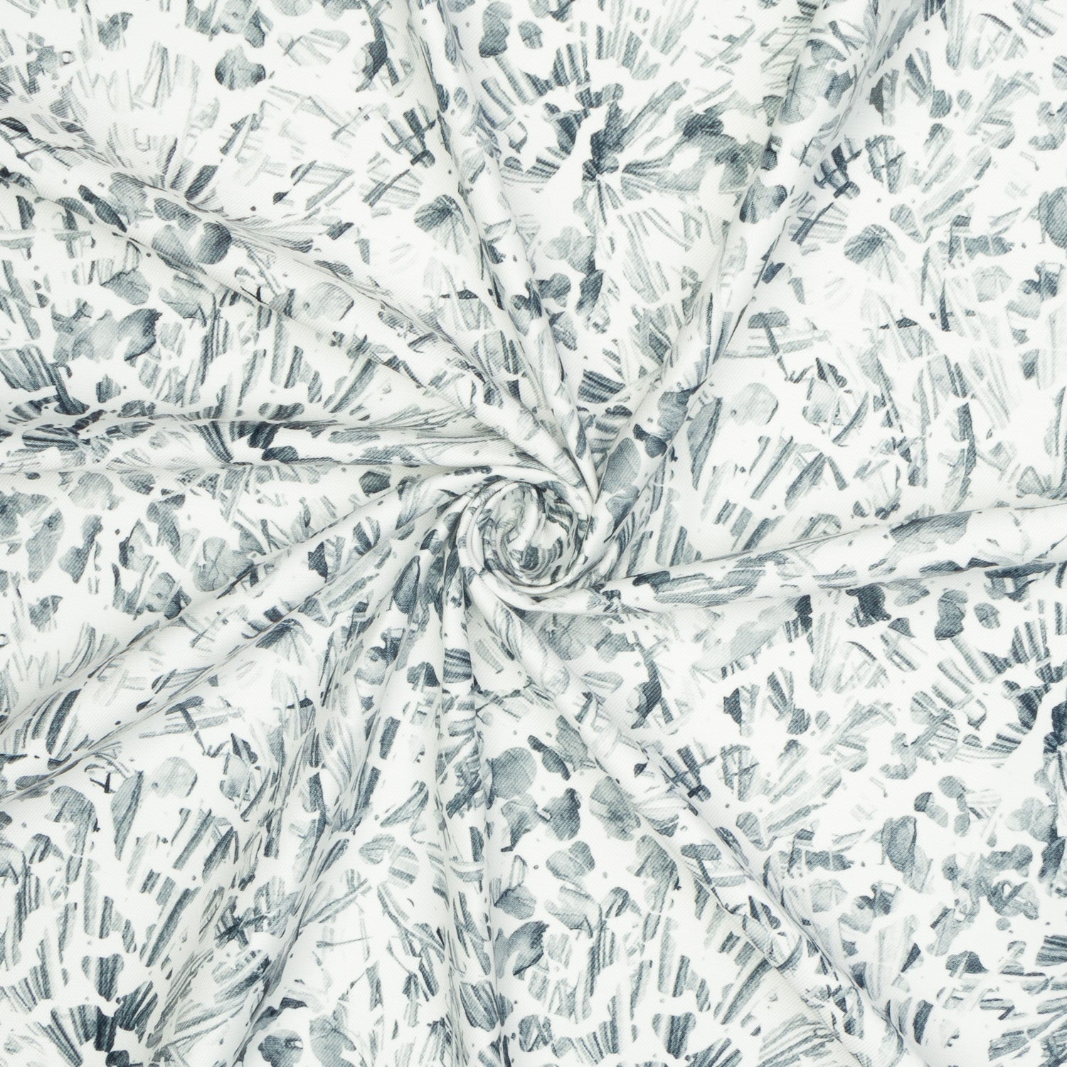 Eco Leopard Leaf Grey 670 - Ragland Fabrics