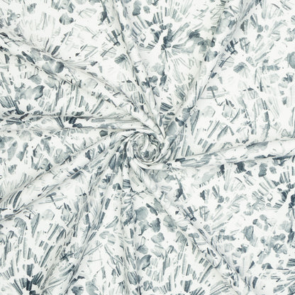 Eco Leopard Leaf Grey 670 - Ragland Fabrics