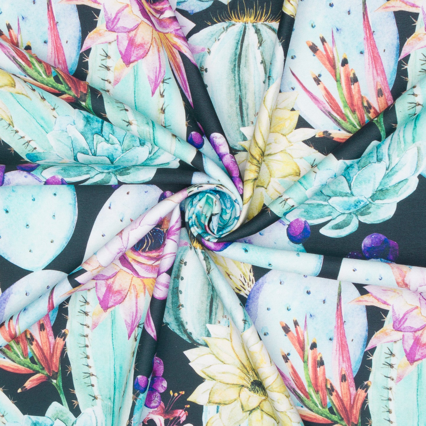 Eco Fabric Oasis Black 0036 - Ragland Fabrics