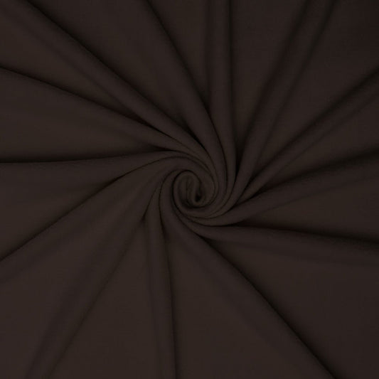 Plain Polar Fleece Chocolate 140cm - Ragland Fabrics