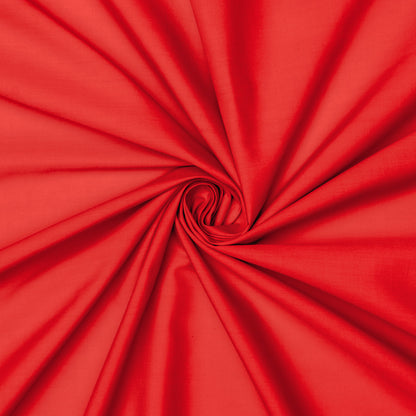 Plain Polycotton Red 6 - Ragland Fabrics