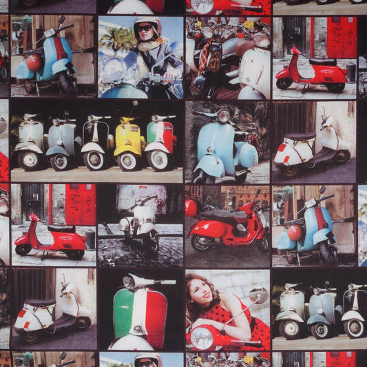 Scuba Print "The Italian Job" - Ragland Fabrics