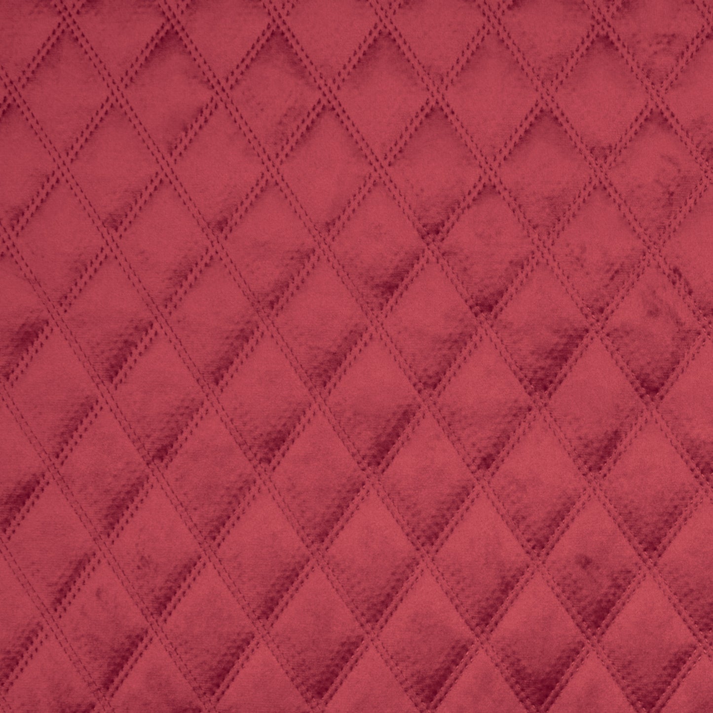 Quilted Velvet Candy Apple - Ragland Fabrics