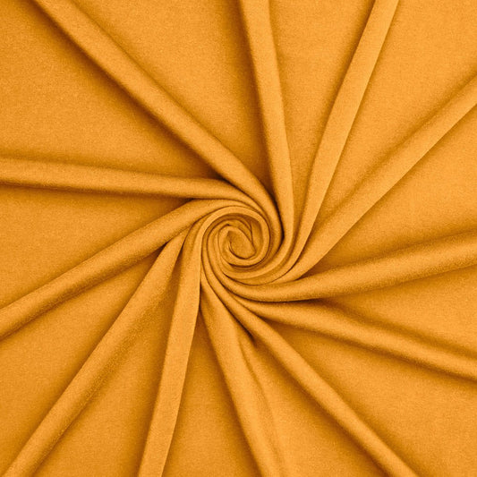 Track Suiting Brushed Cotton Mustard - Ragland Fabrics