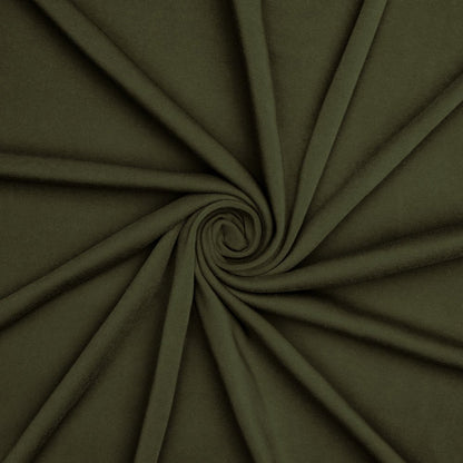 Track Suiting Brushed Cotton Olive Green - Ragland Fabrics