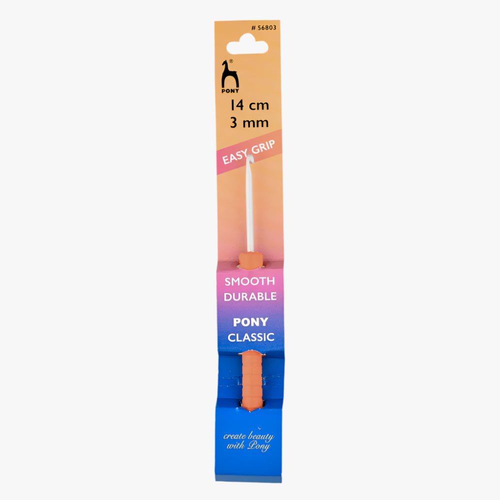 Crochet Hook Easy Grip 14cm 3mm - Ragland Fabrics