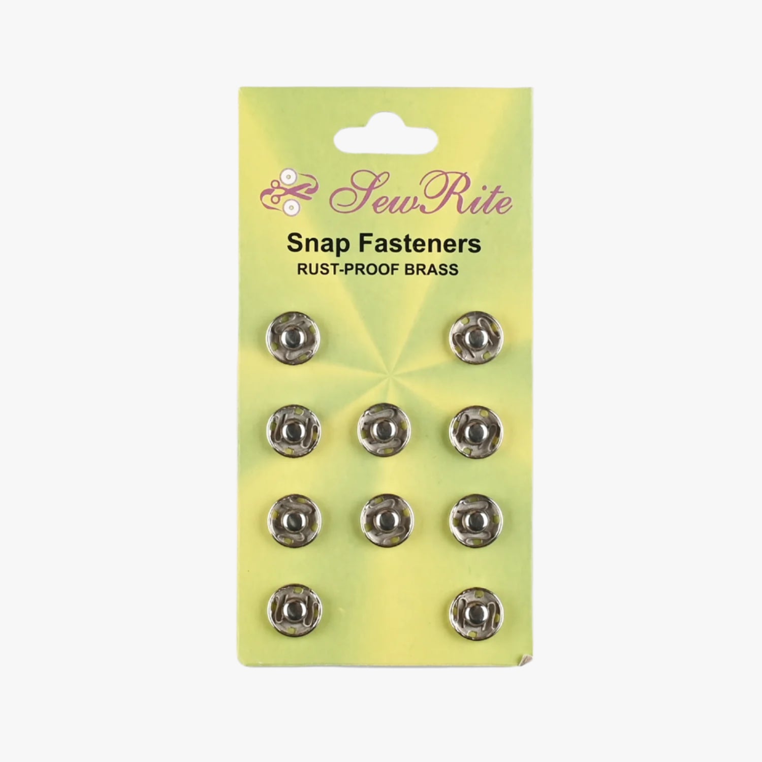 Press Studs - Size 2 Silver - Ragland Fabrics