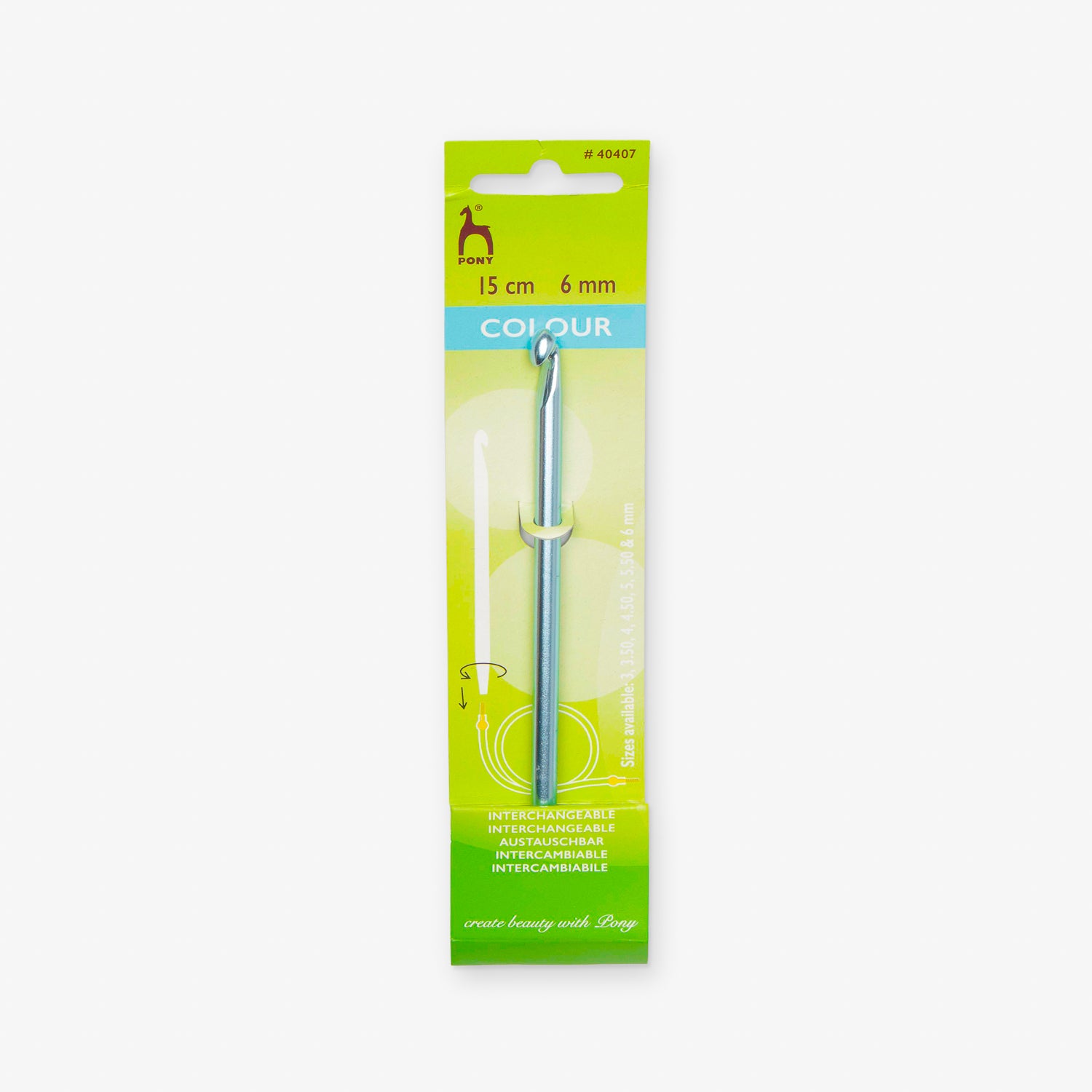 Crochet Hooks Interchangeable 15cm/6.00mm - Ragland Fabrics