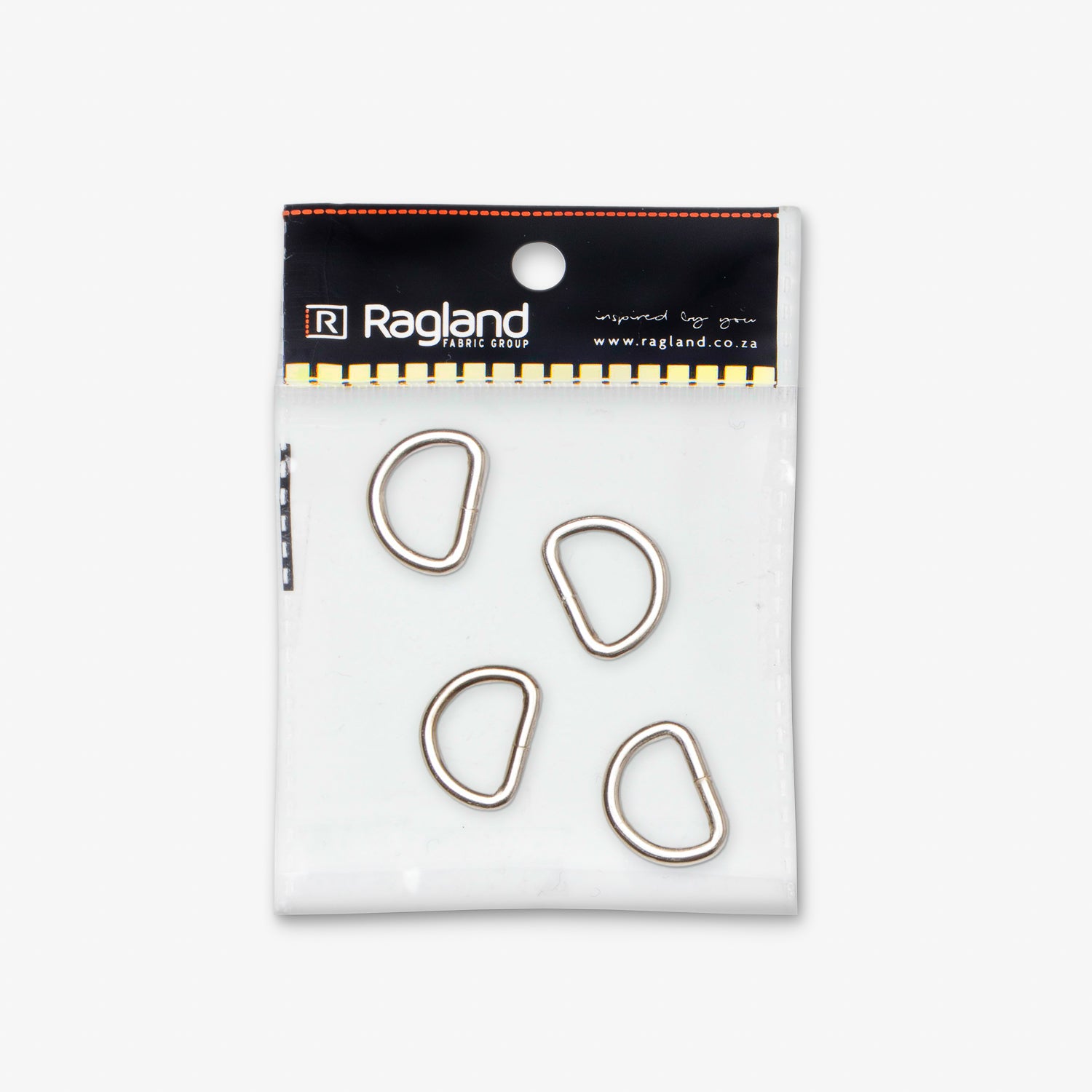 D - Ring Metal 15mm - Ragland Fabrics
