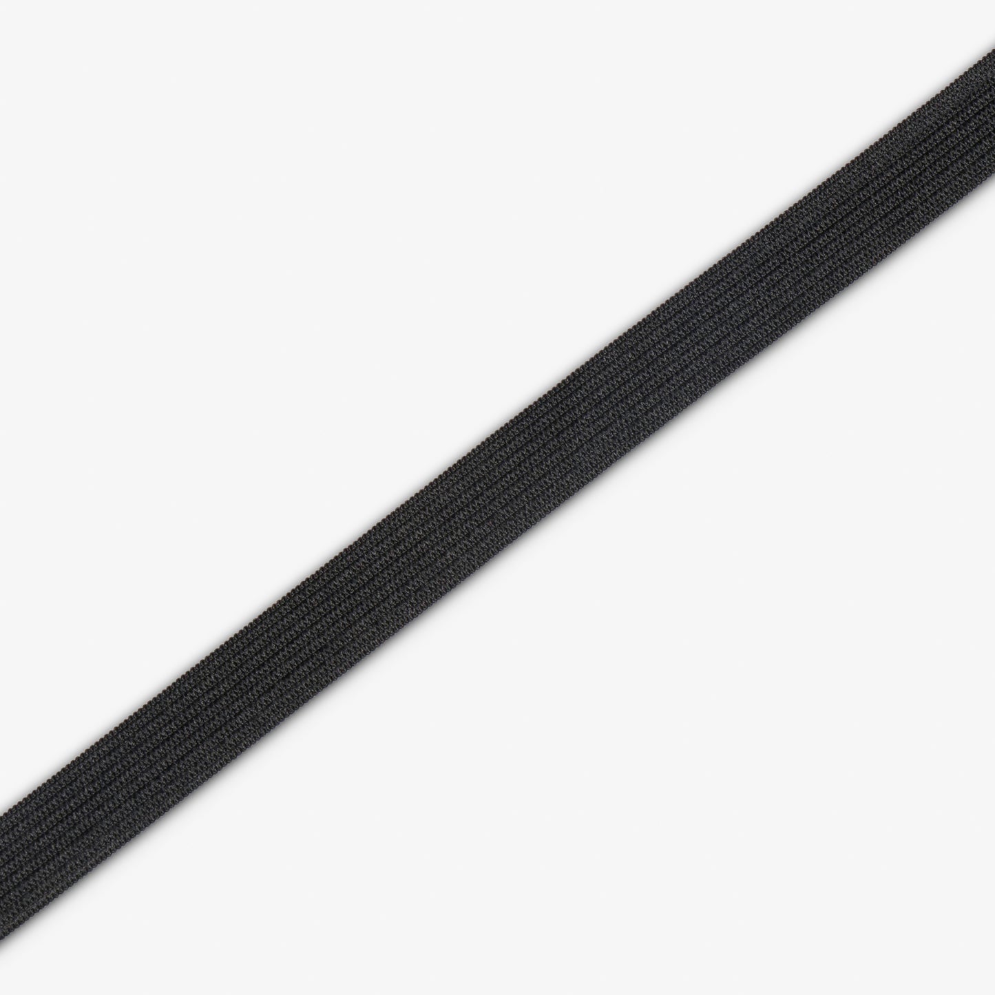 Elastic Knitted 13mm Black (Garments / Leotards / Craft) - Ragland Fabrics