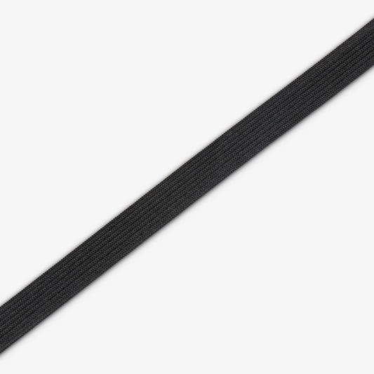 Elastic Knitted 13mm Black (Garments / Leotards / Craft) - Ragland Fabrics