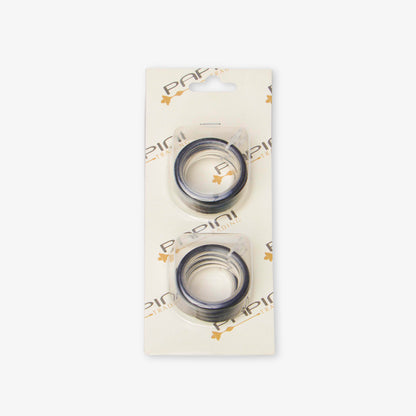 Metal Rings 25mm Black - Ragland Fabrics