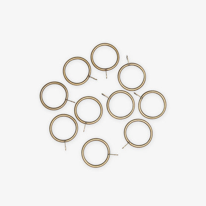 Metal Rings 25mm Antique Brass - Ragland Fabrics