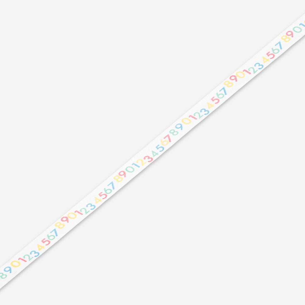 Printed Satin Ribbon 10mm Des.04 (20met) - Ragland Fabrics