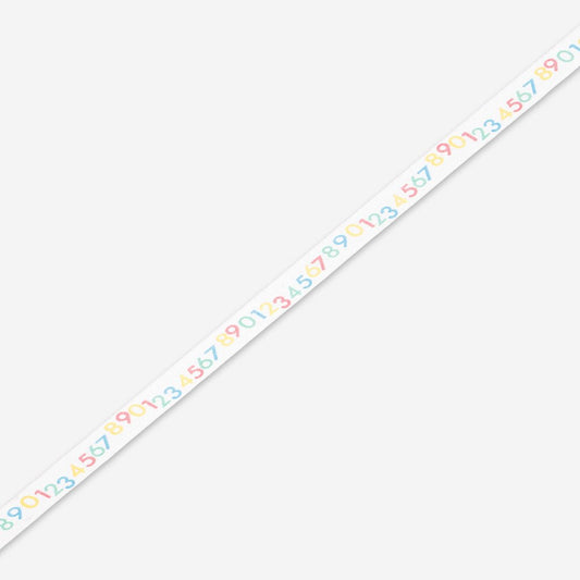 Printed Satin Ribbon 10mm Des.04 (20met) - Ragland Fabrics