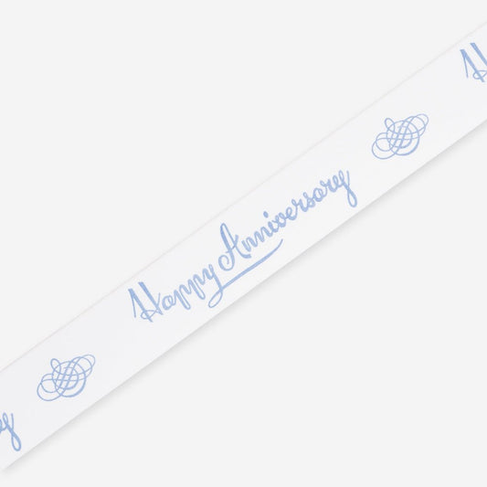 Printed Satin Ribbon 25mm Des.02 (20met) - Ragland Fabrics
