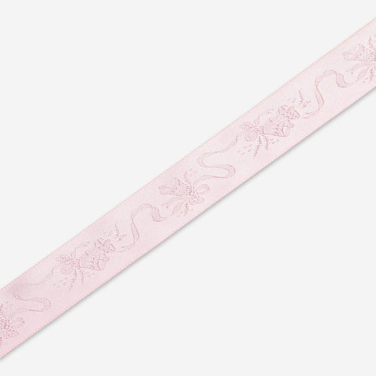 Printed Satin Ribbon 25mm Des.03 (20met) - Ragland Fabrics