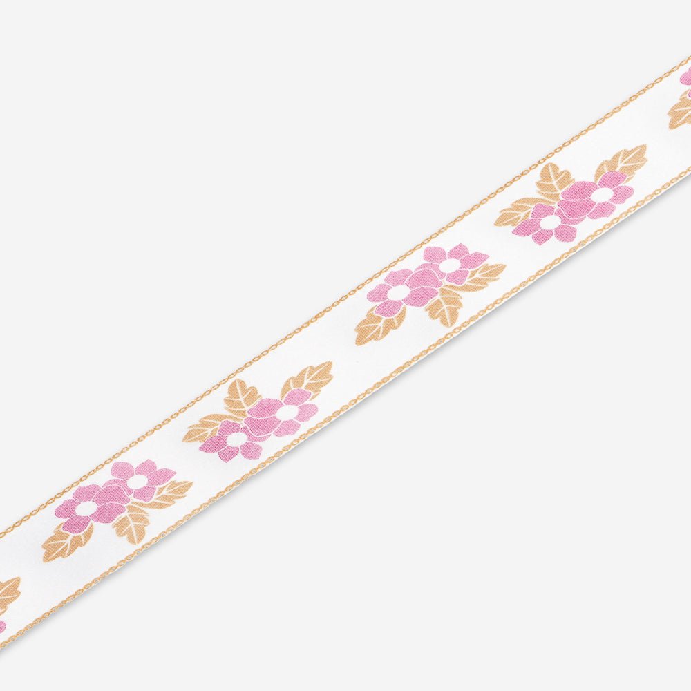 Printed Satin Ribbon 25mm Des.05 (20met) - Ragland Fabrics