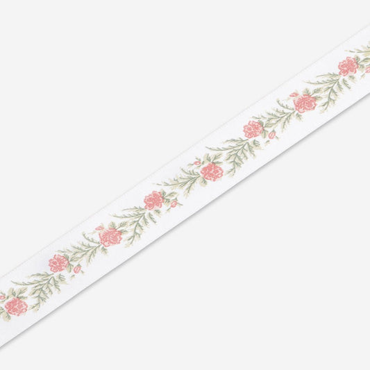 Printed Satin Ribbon 25mm Des.07 (20met) - Ragland Fabrics