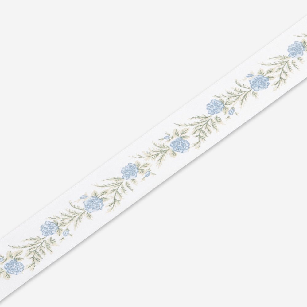 Printed Satin Ribbon 25mm Des.10 (20et) - Ragland Fabrics