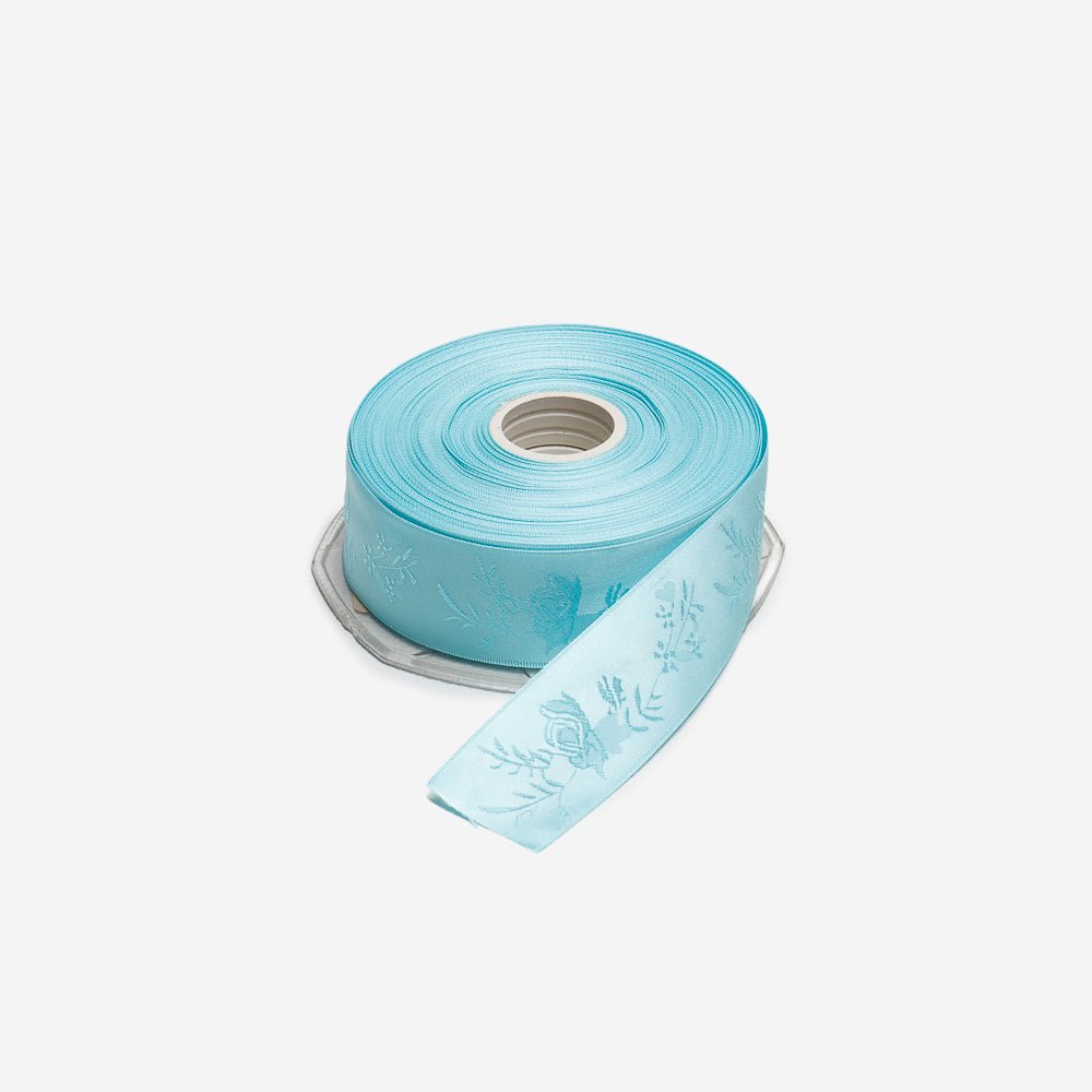 Printed Satin Ribbon 25mm Des..14 (20met) - Ragland Fabrics