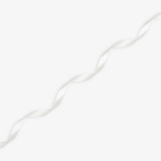 Satin Ribbon 10mm Cream 275 - Ragland Fabrics