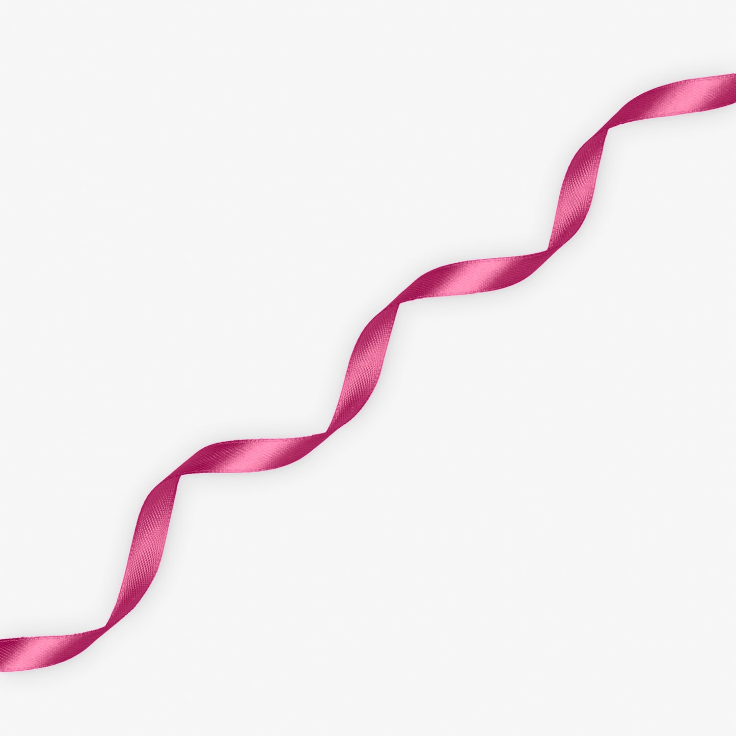 Satin Ribbon 10mm Cerise 516 - Ragland Fabrics