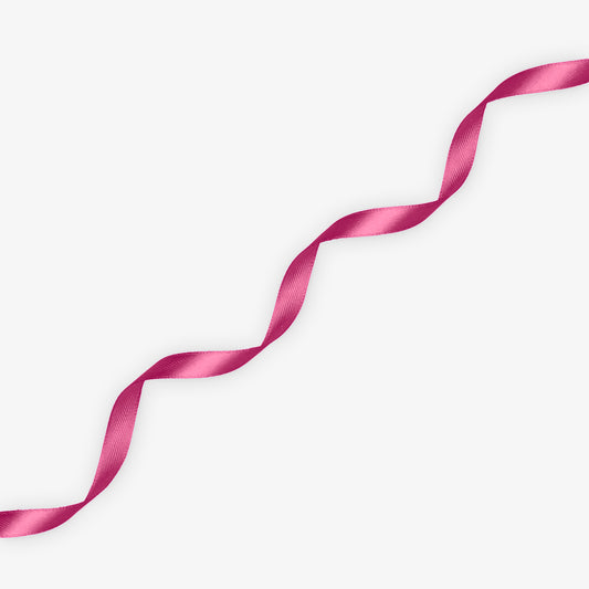 Satin Ribbon 10mm Cerise 516 - Ragland Fabrics