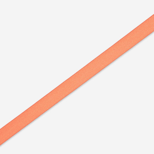 Satin Ribbon 15mm Apricot (20met) - CLEARANCE - Ragland Fabrics