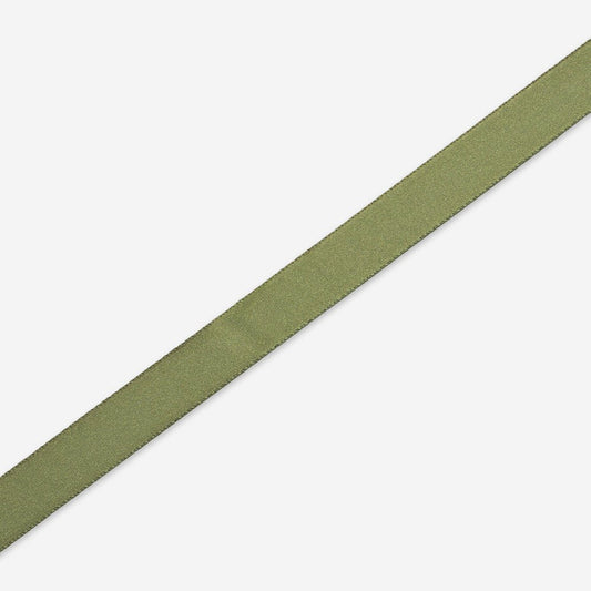 Satin Ribbon 15mm Dark Avocado (20met) - CLEARANCE - Ragland Fabrics