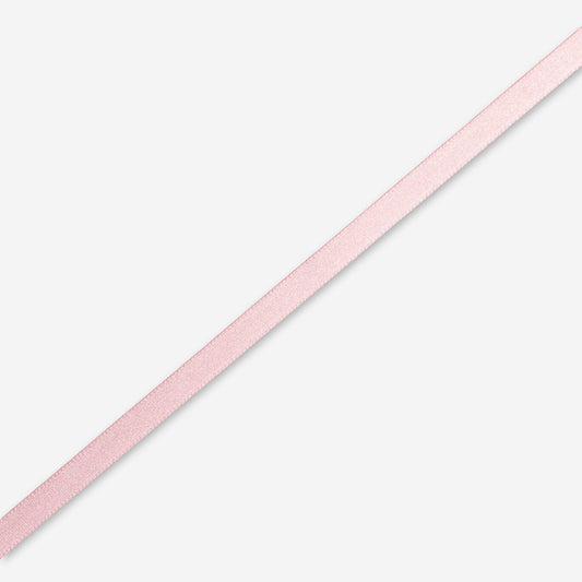 Satin Ribbon 8mm Baby Pink (200met) - CLEARANCE - Ragland Fabrics