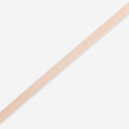 Satin Ribbon 8mm Peach (20met) - CLEARANCE - Ragland Fabrics