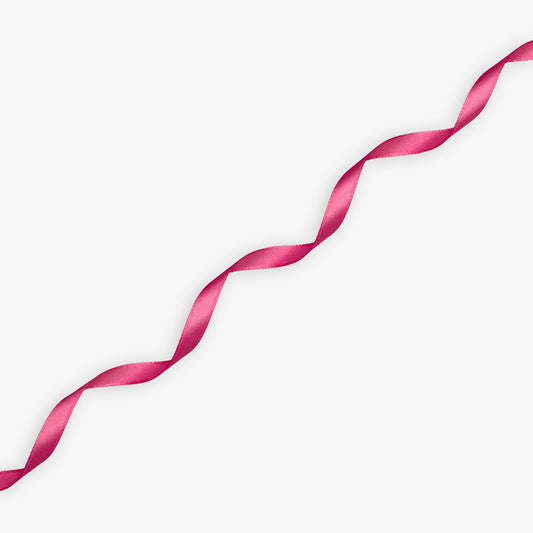 Satin Ribbon 8mm Cerise 516 - Ragland Fabrics
