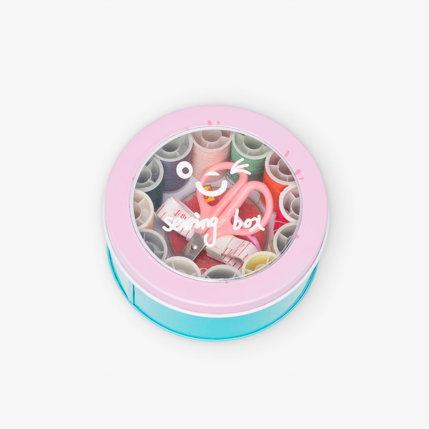 Sewing Kit Round Tin - TO BE DISCONTINUED - Ragland Fabrics