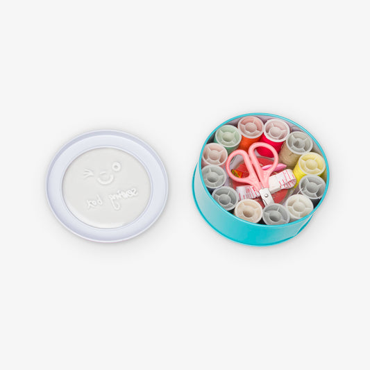 Sewing Kit Round Tin - TO BE DISCONTINUED - Ragland Fabrics