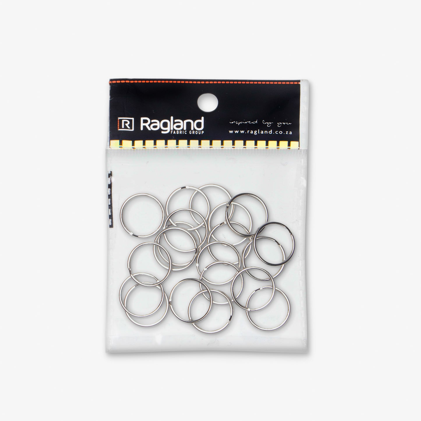 Split Rings 25mm Metal - Ragland Fabrics