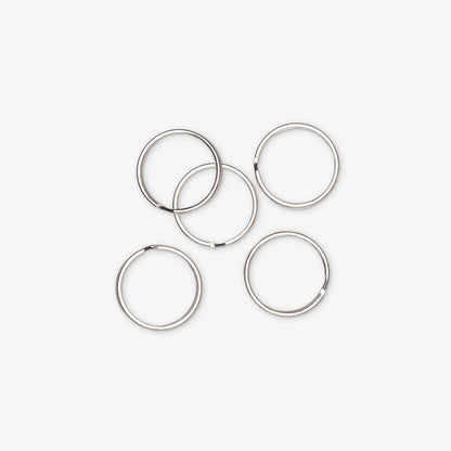 Split Rings 25mm Metal - Ragland Fabrics