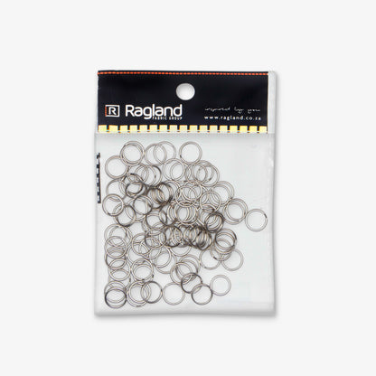 Split Ring 15mm Metal - Ragland Fabrics
