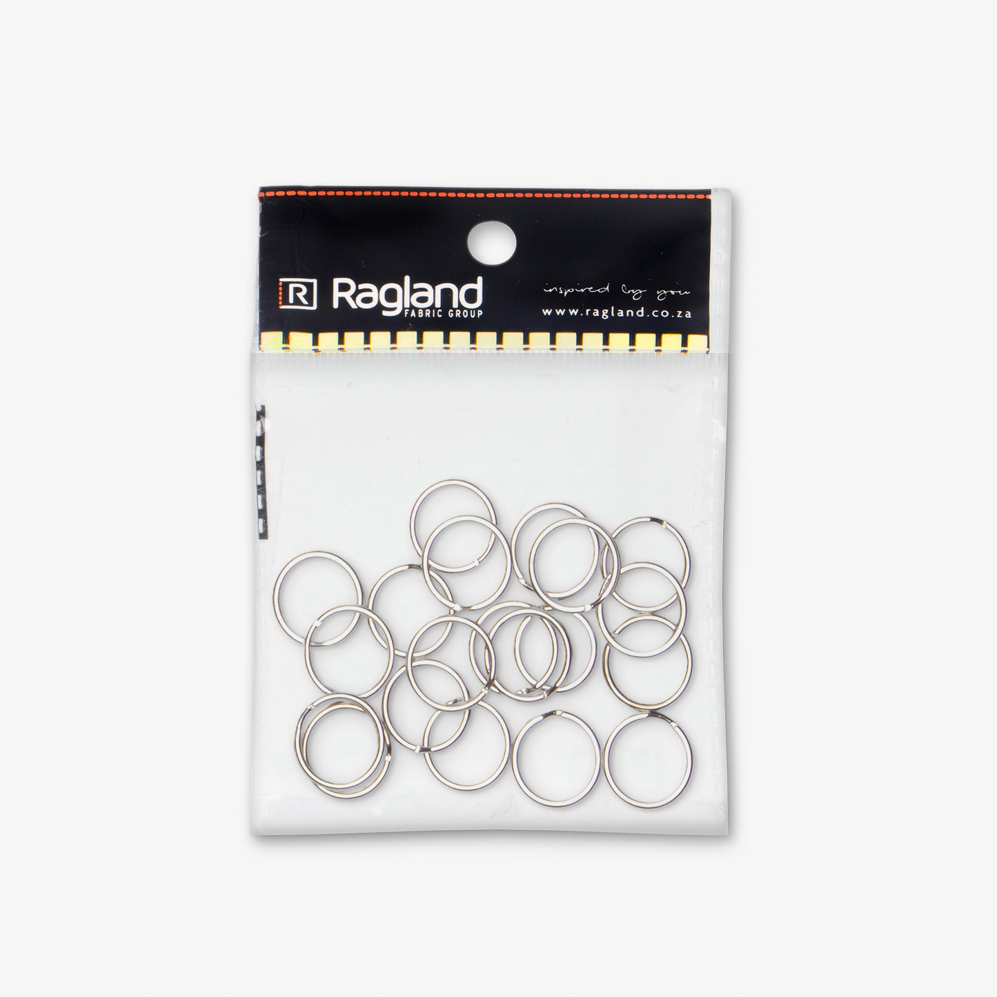 Split Ring 15mm Metal - Ragland Fabrics