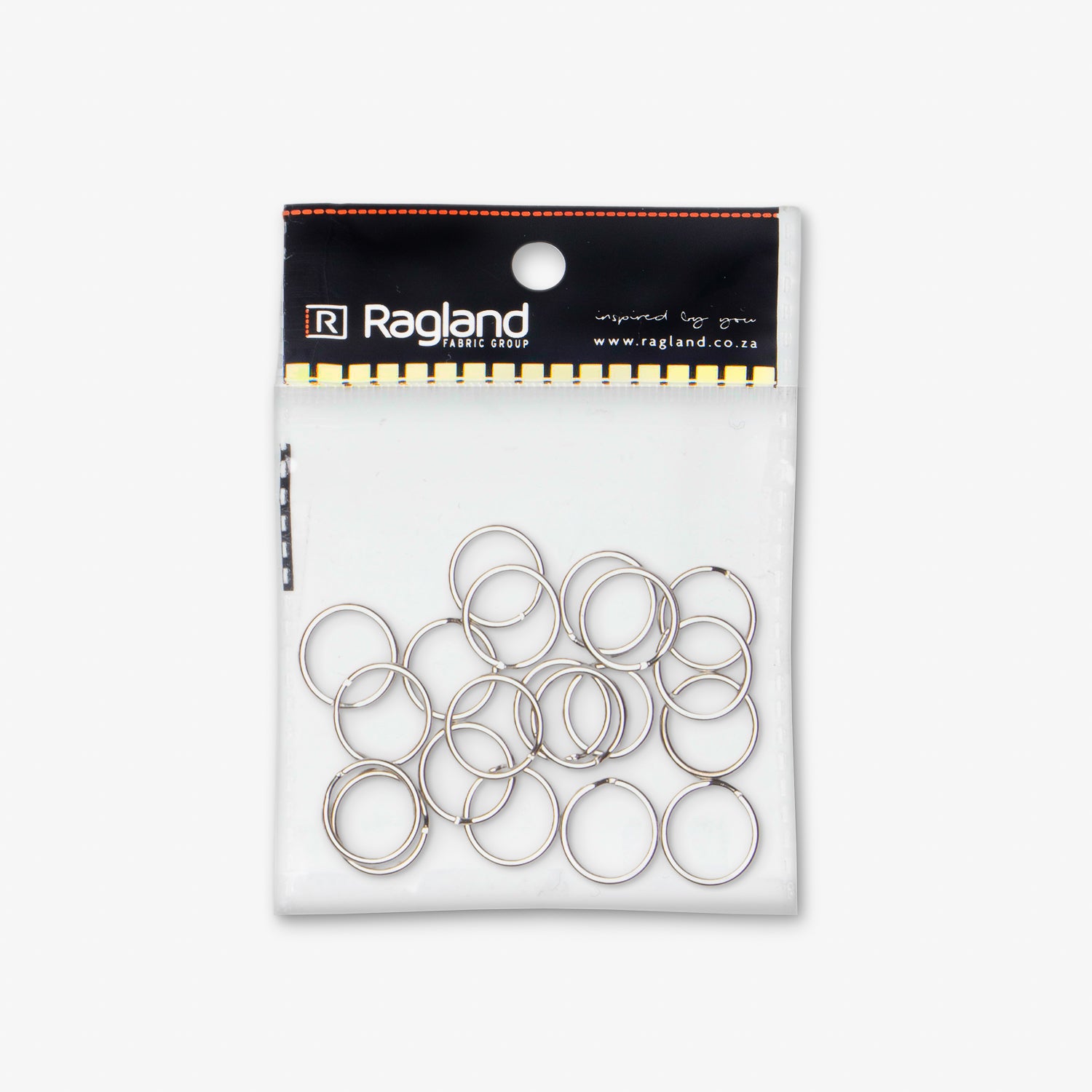 Split Ring 15mm Metal - Ragland Fabrics