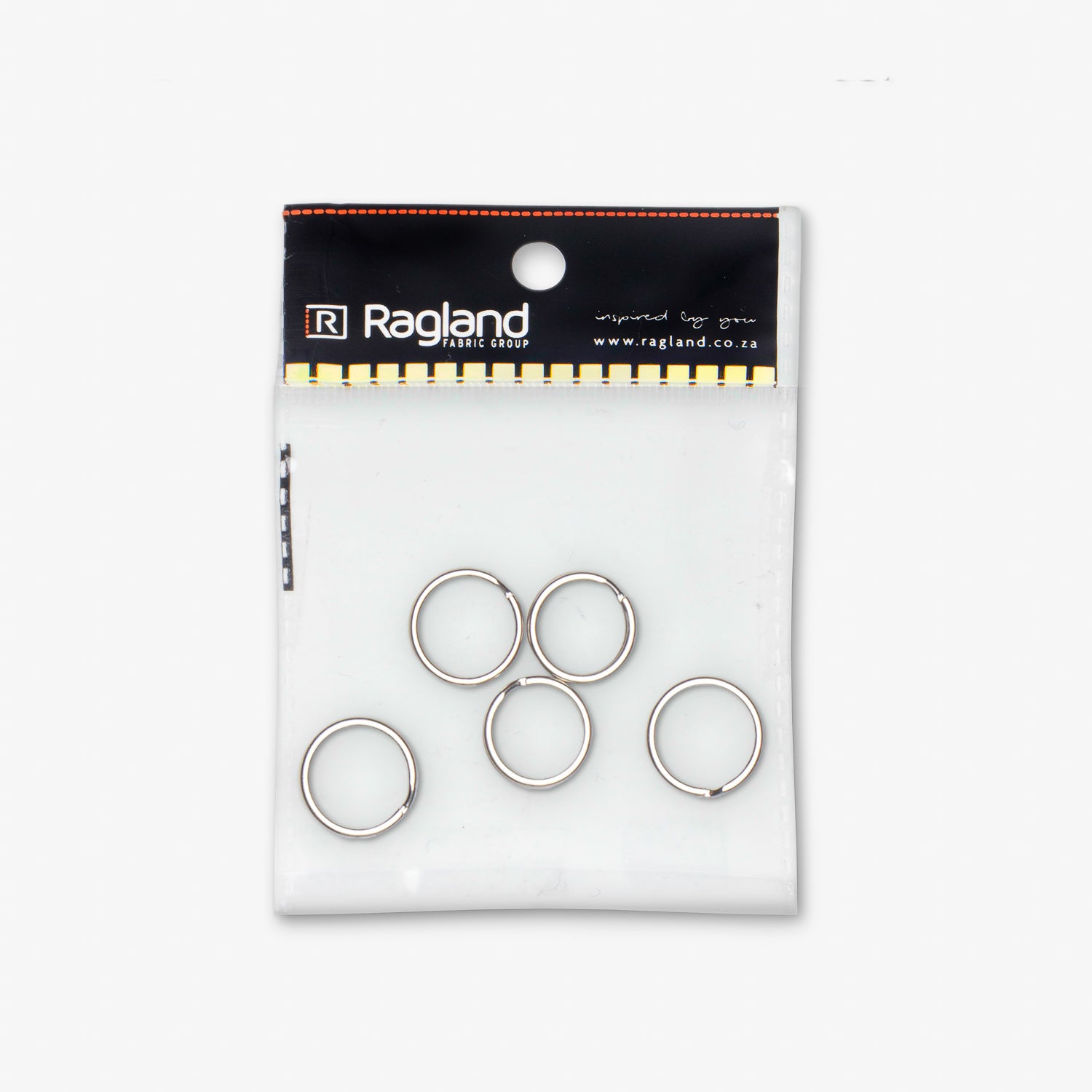Split Ring 15mm Metal - Ragland Fabrics