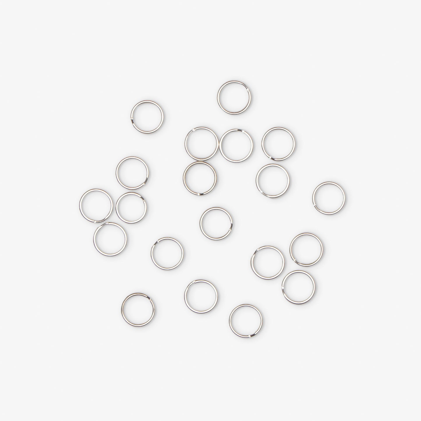 Split Ring 15mm Metal - Ragland Fabrics