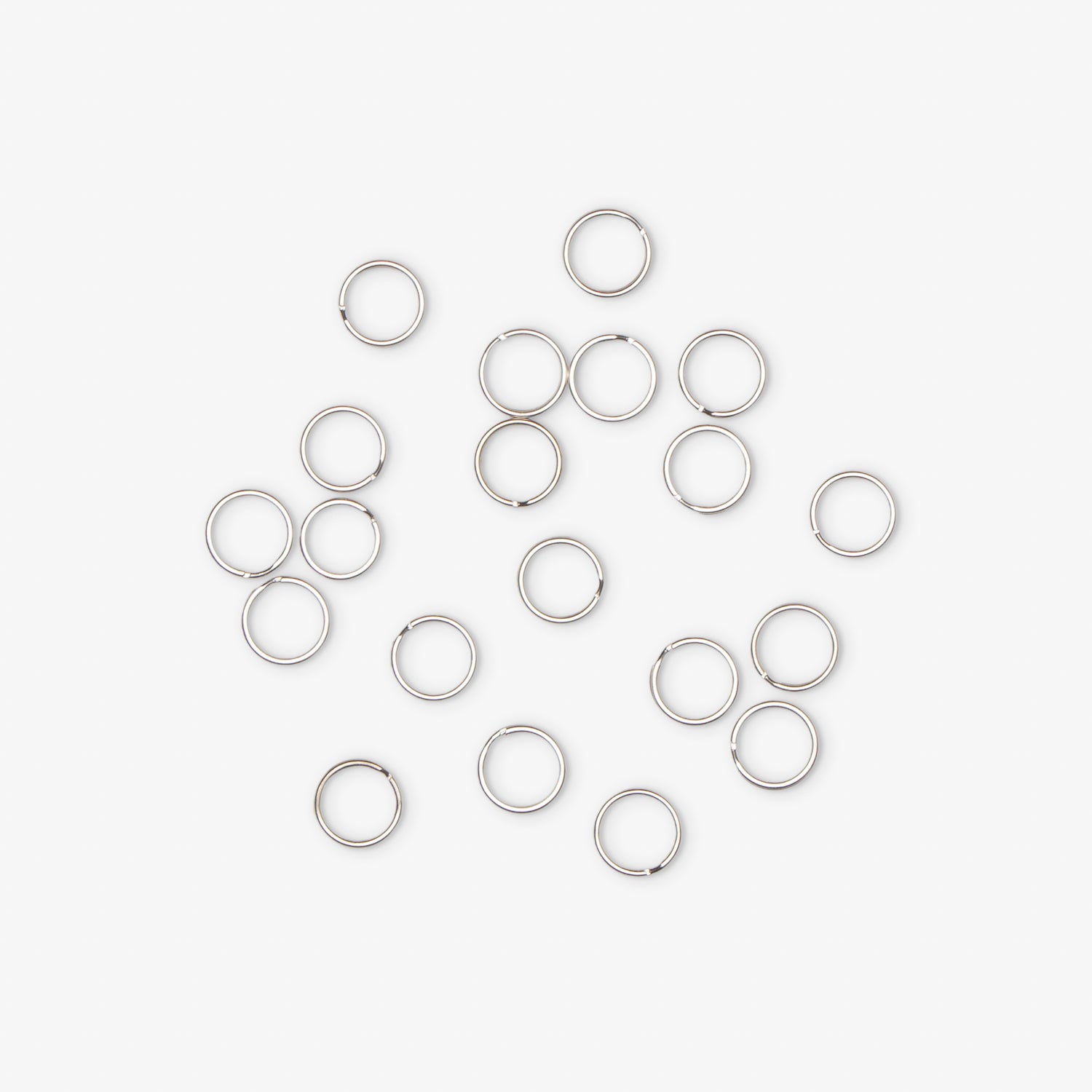Split Ring 15mm Metal - Ragland Fabrics