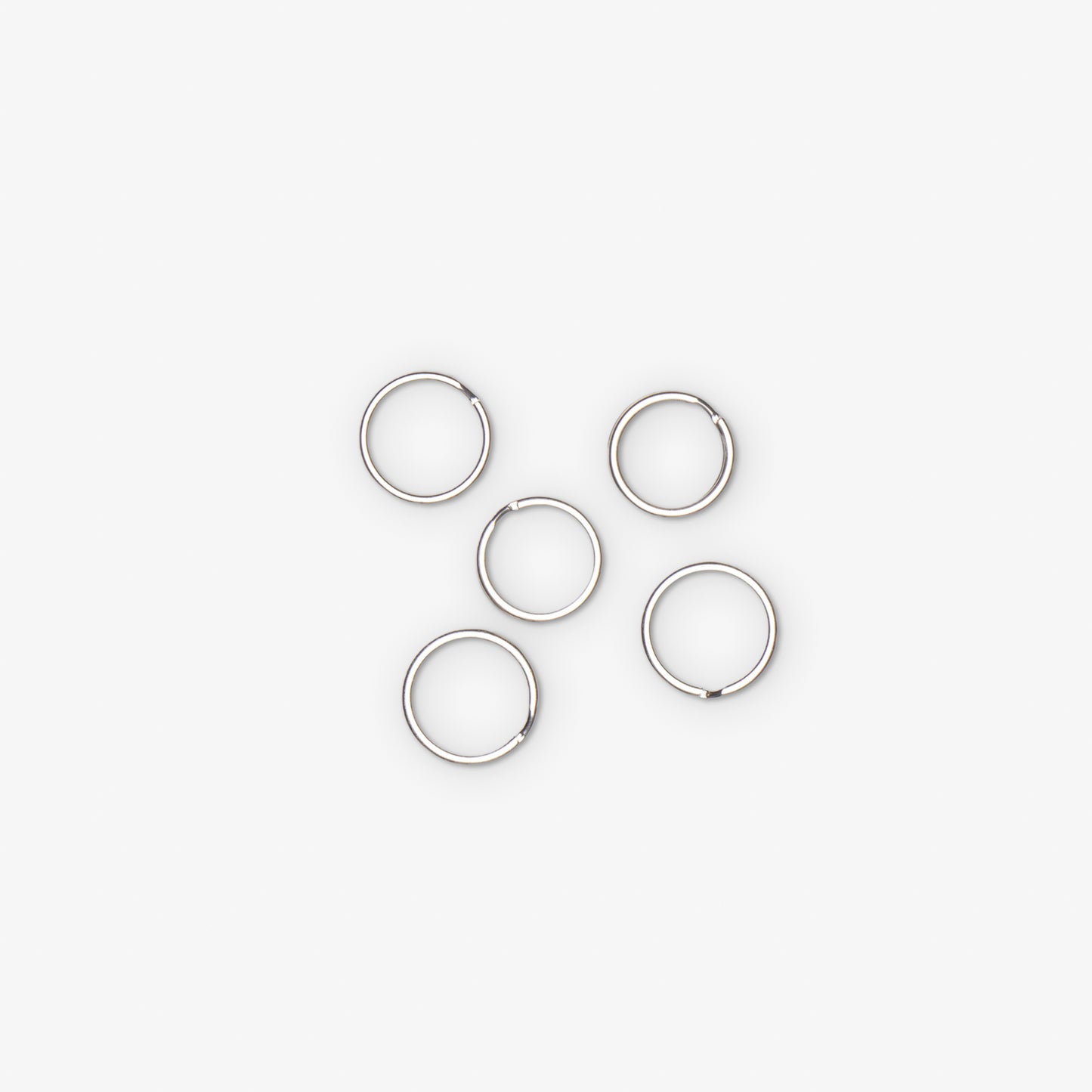 Split Ring 15mm Metal - Ragland Fabrics
