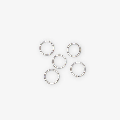 Split Ring 15mm Metal - Ragland Fabrics