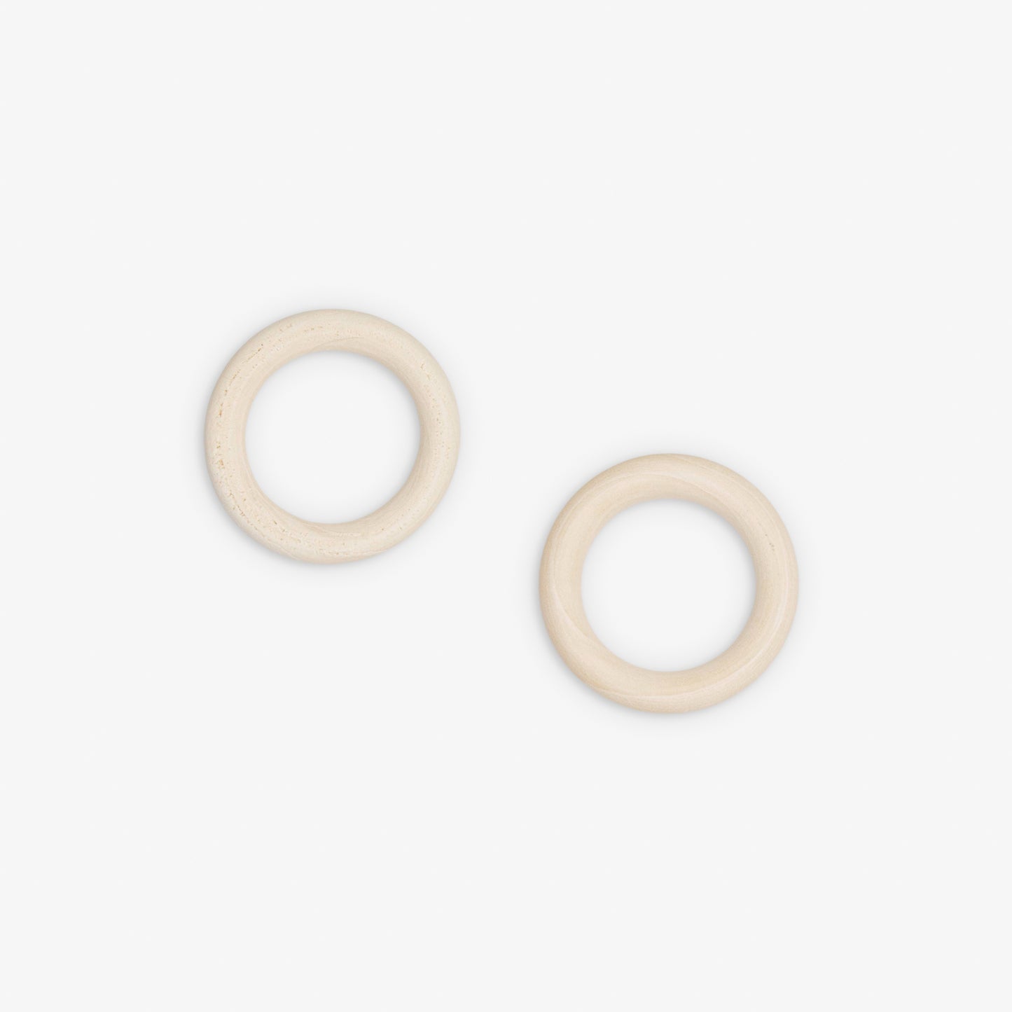 Ring Wooden 40mm (2) - Ragland Fabrics