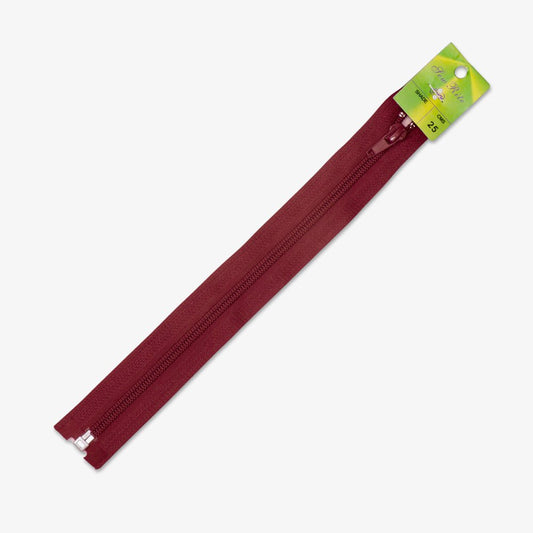 Type 5 Jacket Zip Maroon 527 (25cm - 80cm) - Ragland Fabrics
