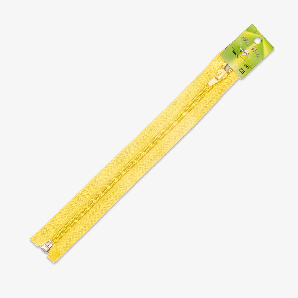 Type 5 Jacket Zip Yellow 001 (25cm - 80cm) - Ragland Fabrics