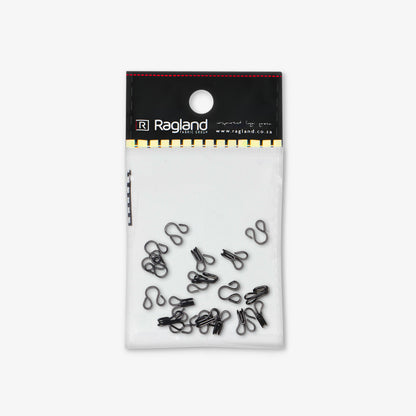 Hooks & Eyes Black - Size 3 - Ragland Fabrics