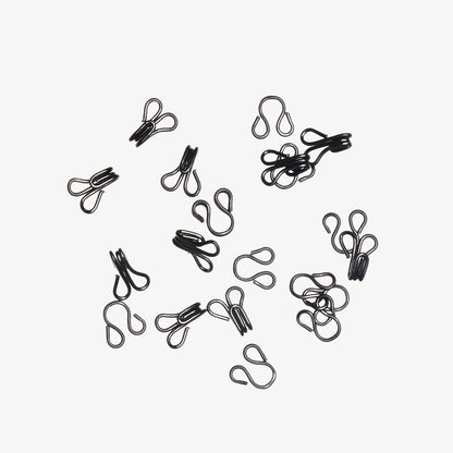 Hooks & Eyes Black - Size 3 - Ragland Fabrics
